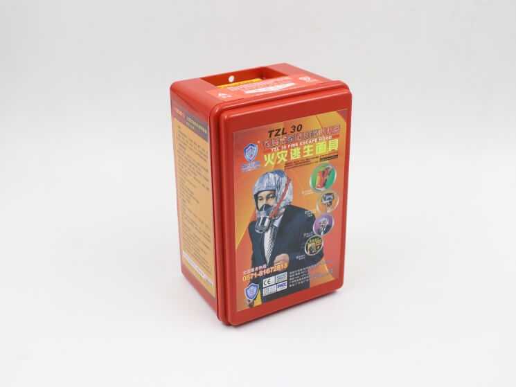 酒店客房必備防毒面具【消防過濾式自救呼吸器30分鐘，新國標(biāo)-消防包過】